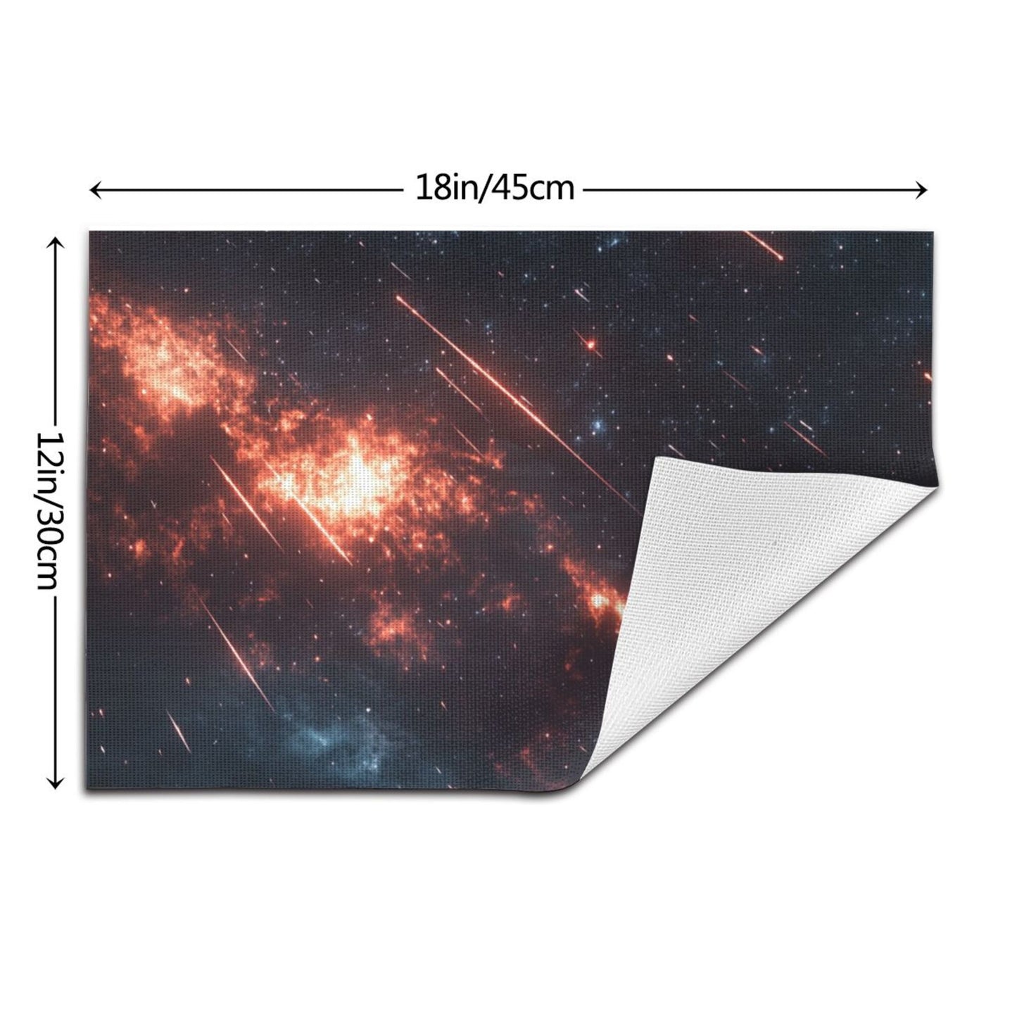 Cosmic Galaxy Themed Placemat, Creative Design, Waterproof and Durable